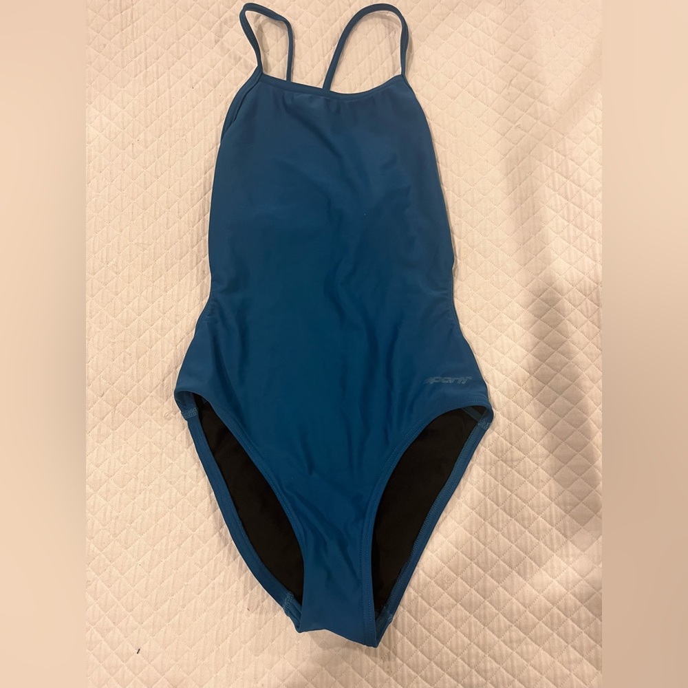Sport Micro Back One Piece Swimsuit
Color: Dark Teal. Size 28